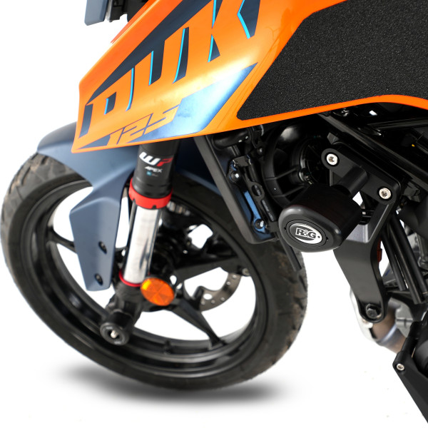 R&G Crash Protectors- Aero Style for KTM 125/250/390 '24-,Husqvarna Vitpilen 401 '24-